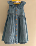 Next Denim Frock / Size 6-7yrs
