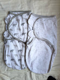 Swaddles / Set of 2 / Size 0-6m
