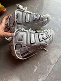 Nike Air More Uptempo Shoes / Size US 1Y / EUR 32