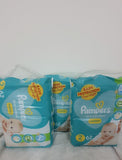 Pampers Diapers / Size 2 for Newborn / Weight 3-7Kgs  / Count  62